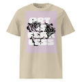 Art Slogan Organic Ribbed Neck T-shirt-Lavender Box