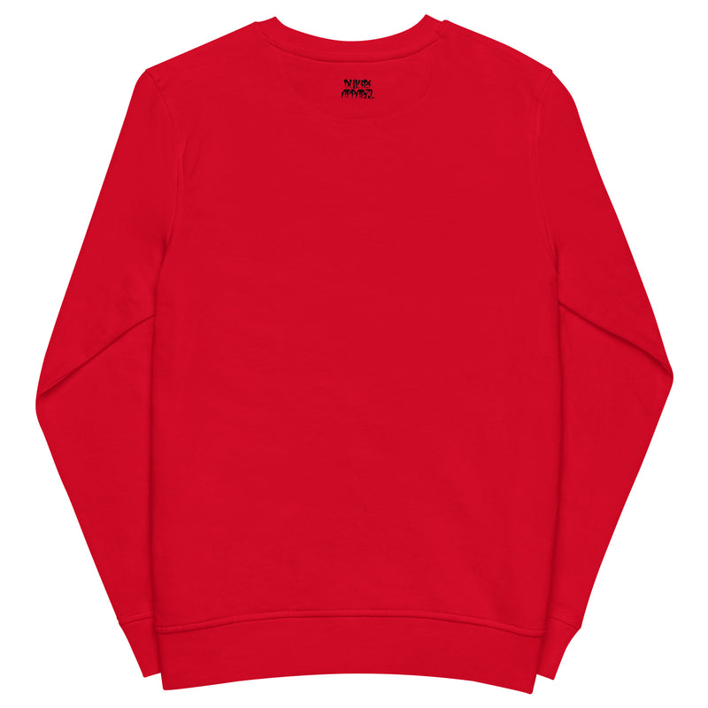 Imaginary Man Red Organic sweatshirt