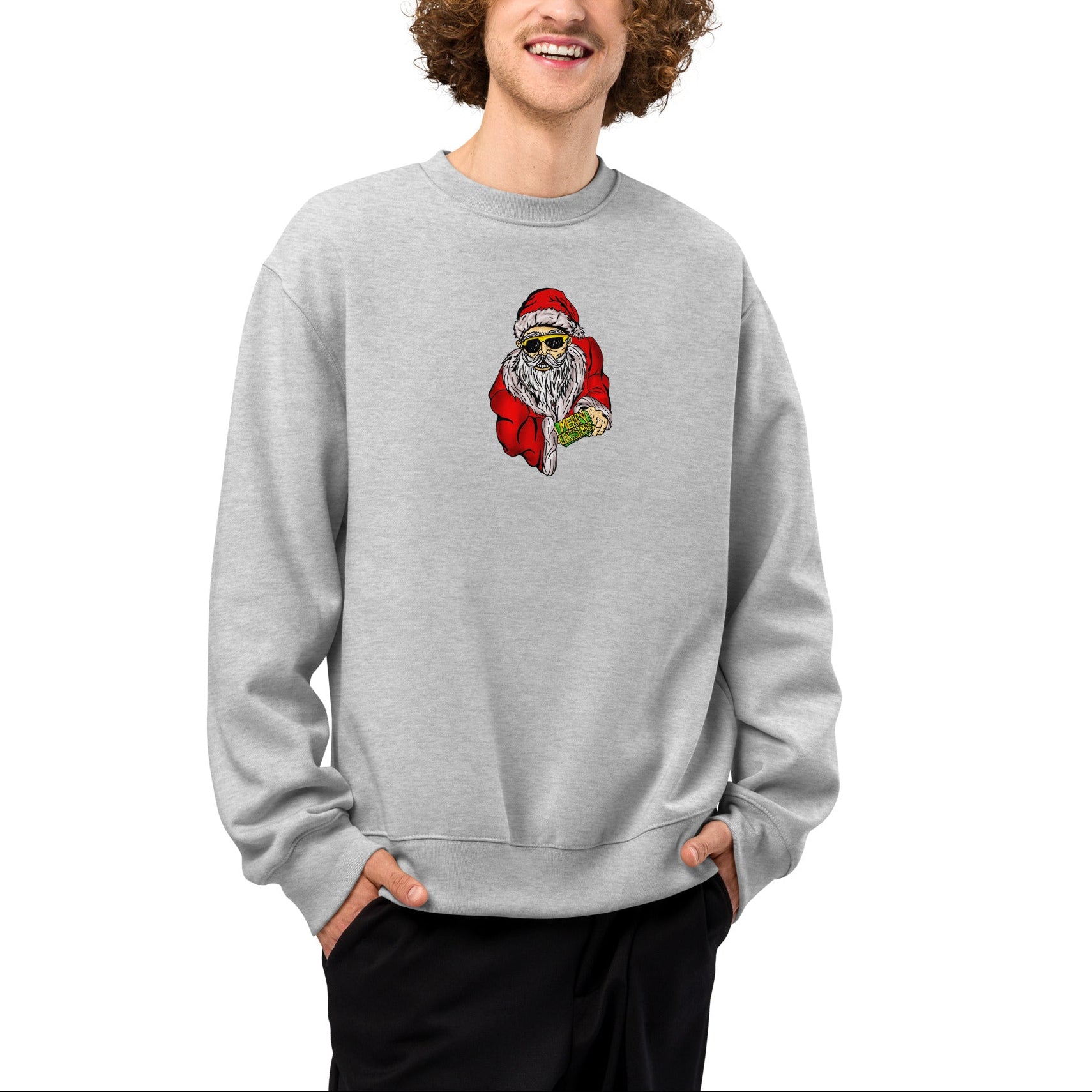 Swag Santa Oversized heavyweight sweatshirt