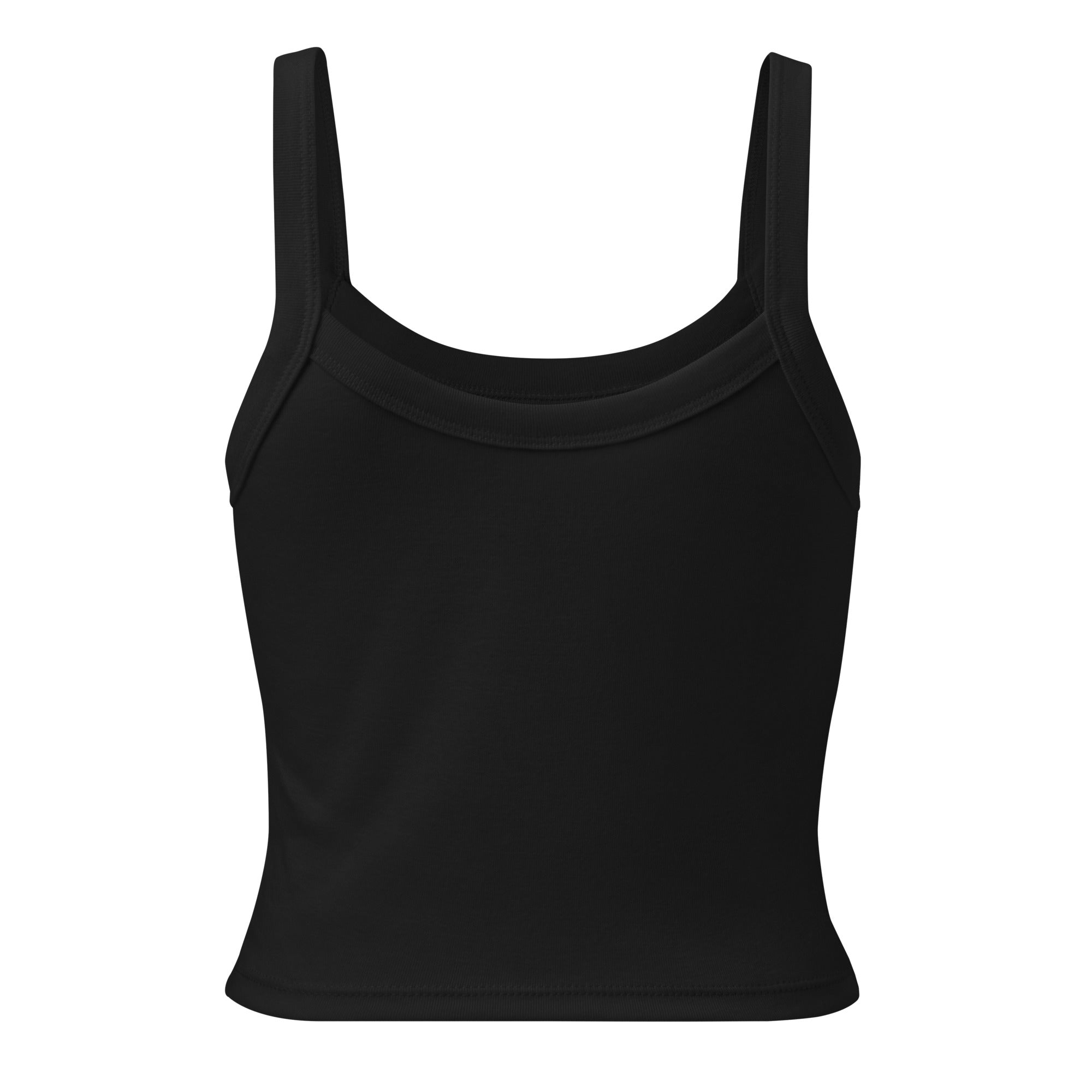 Art Slogan Women’s Micro-rib Tank Top back