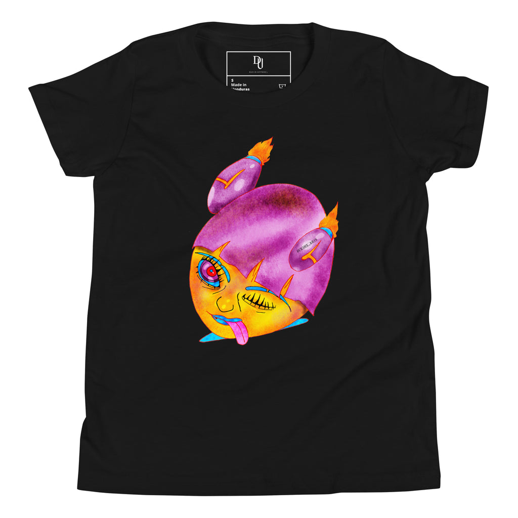 Dr Rocket Youth Black Short Sleeve T-Shirt