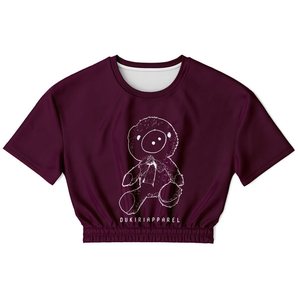 Blackberry Teddy Crop Top