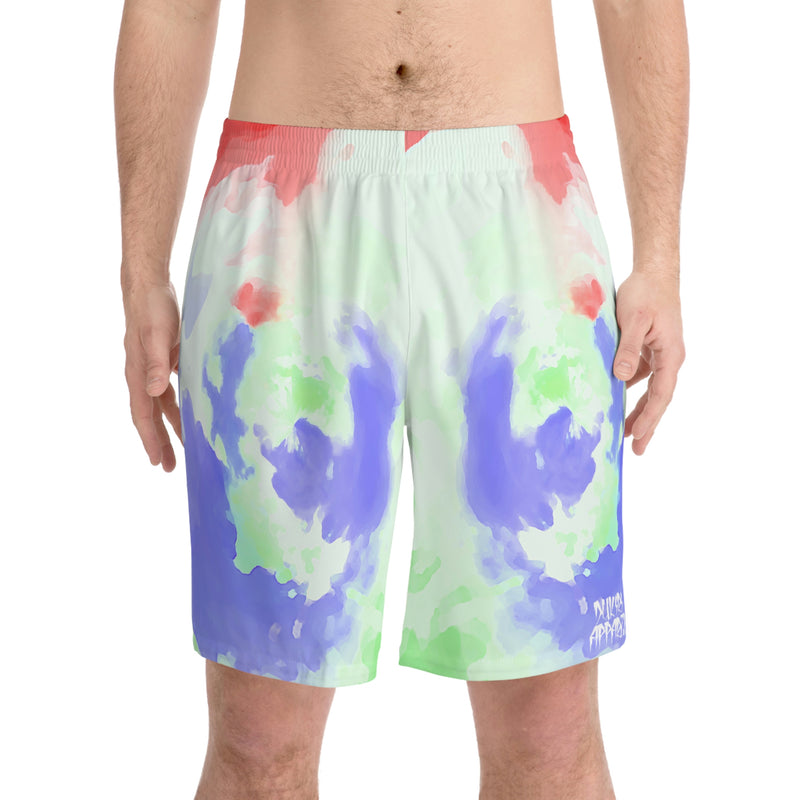 Cloudy print relaxed fit Beach Shorts