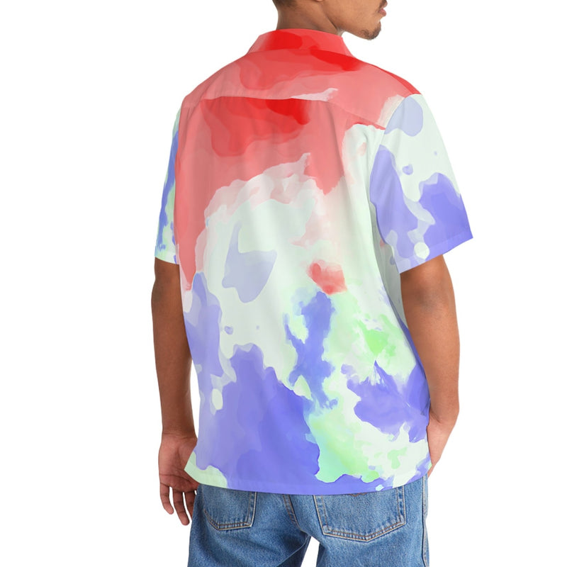 Cloudy Hawaiian Shirt