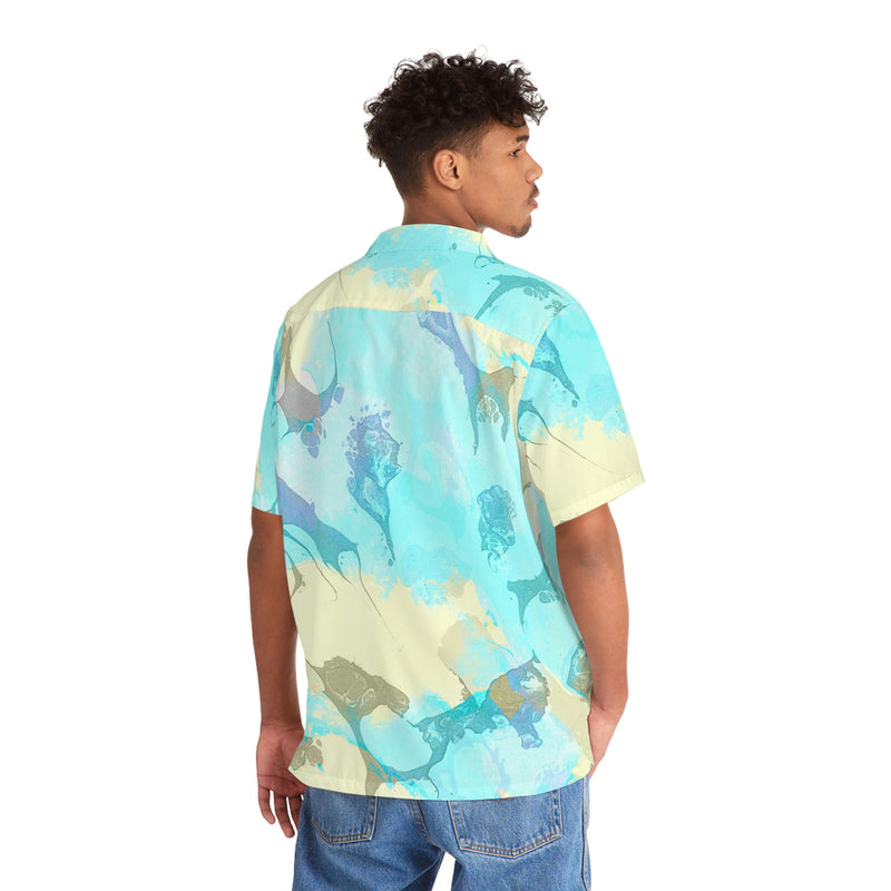 Sea Shells Men's Hawaiian Shirt