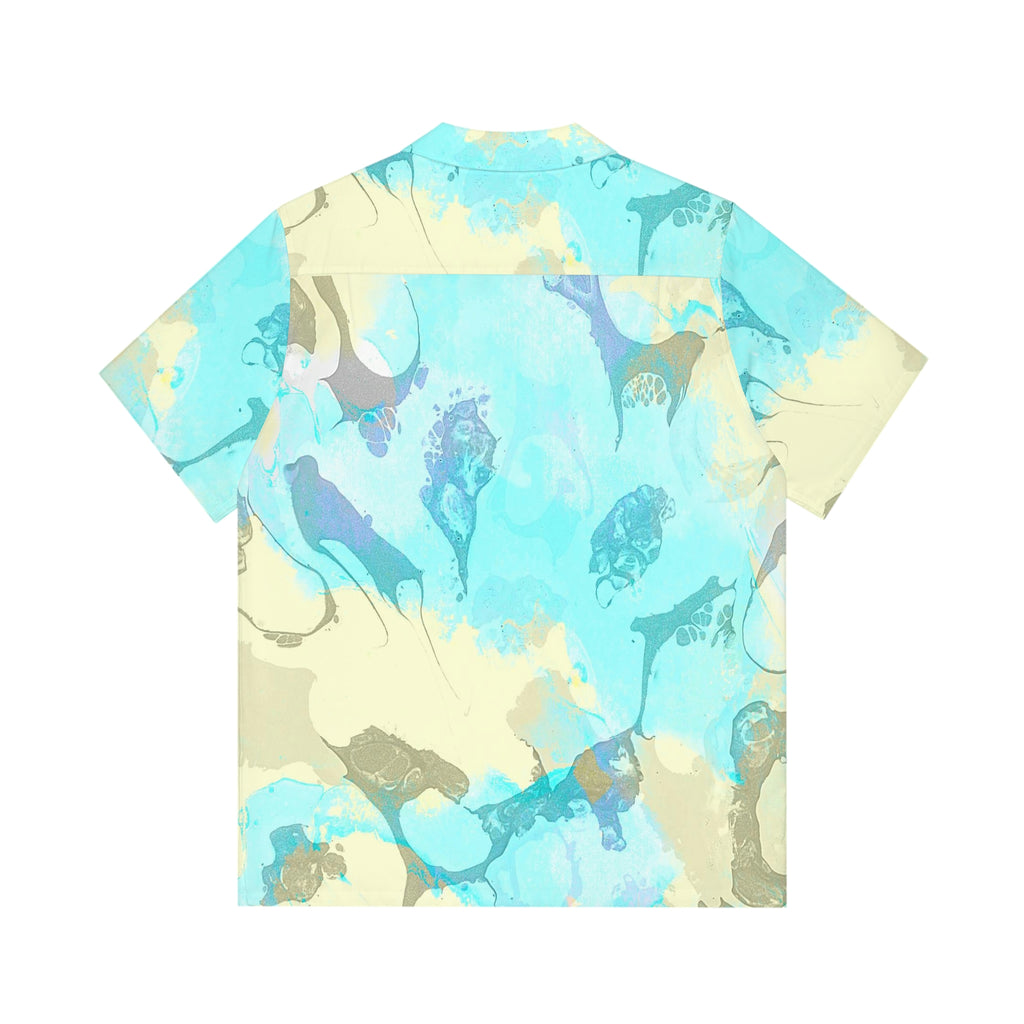 Mid-weight Sea Shells Men's Hawaiian Shirt