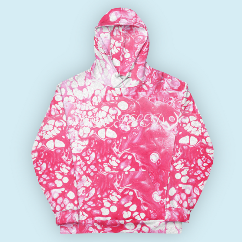 Pink discount soft hoodie