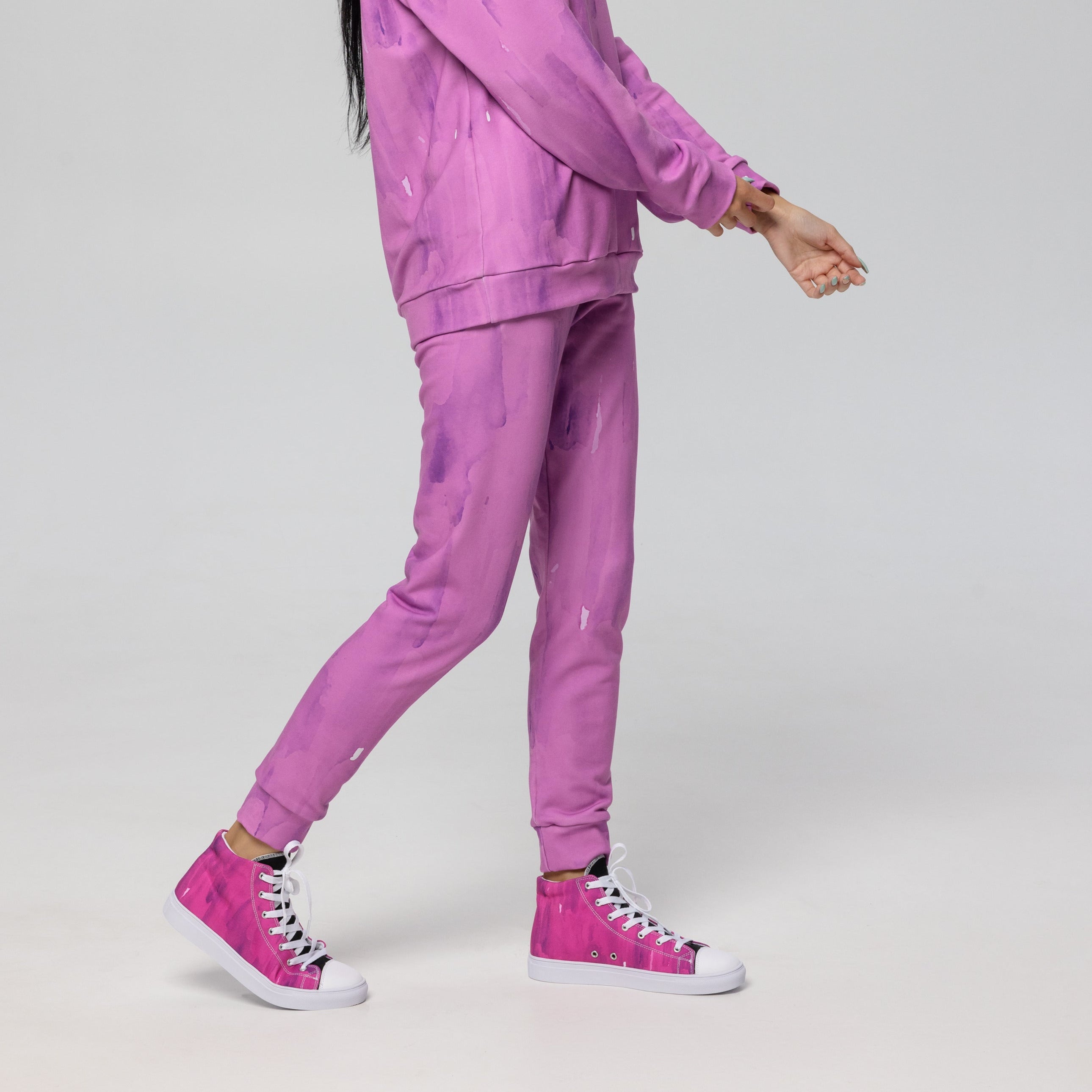 Purple Goo Women's Premium Recycled Fleece Joggers