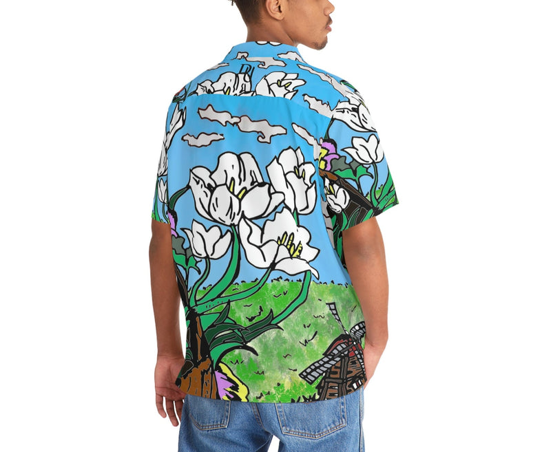 Wooden Clog Hawaiian Shirt