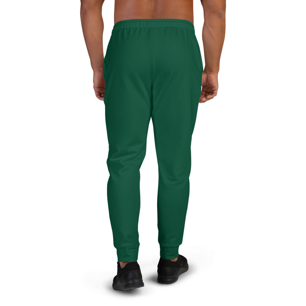Premium Slim-fit Fleece men's british green joggers