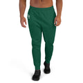 Slim fit men's british green joggers