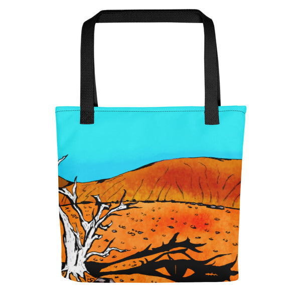 Mouth in the desert Tote bag