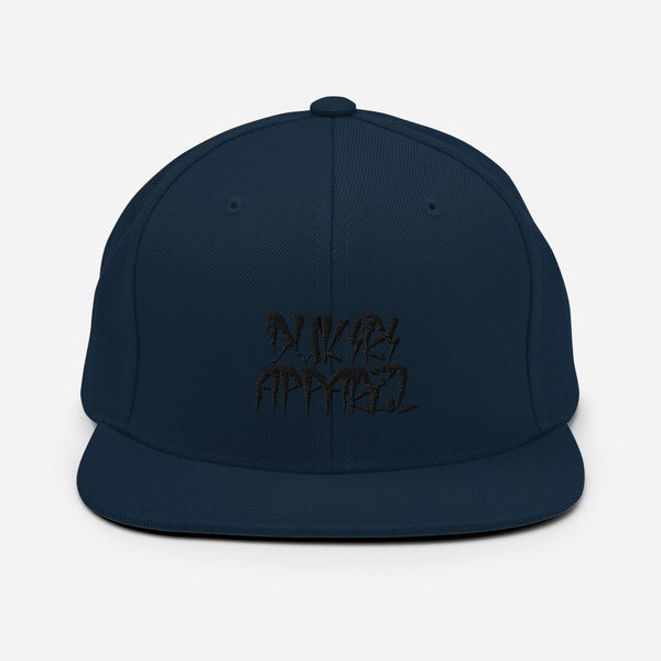 Dark Navy Snapback Hat
