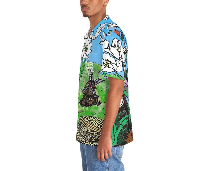 Wooden Clog Hawaiian Shirt