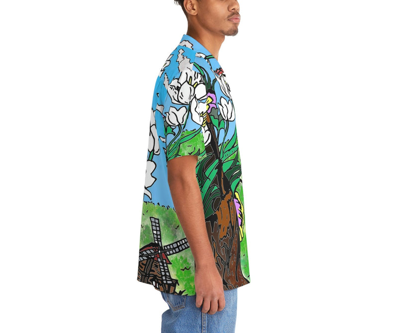 Wooden Clog Hawaiian Shirt