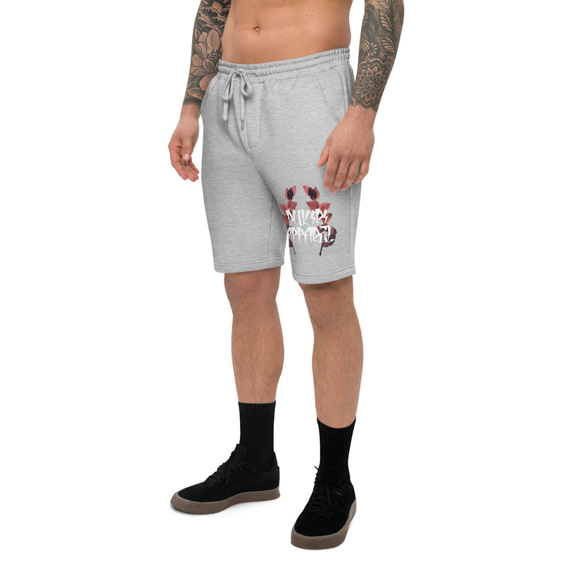 Urban Leaf Heather fleece shorts