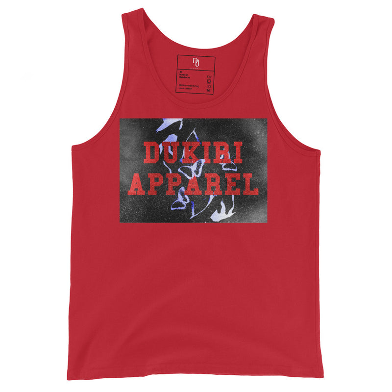Graffiti Red Tank Top