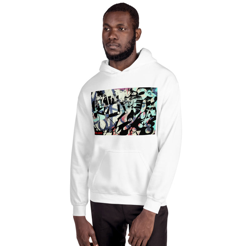 Abstract shapes and robot arms Men's  Hoodie - dukiri apparel 