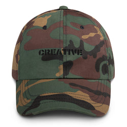 Creative Camo Dad hat - dukiri apparel 
