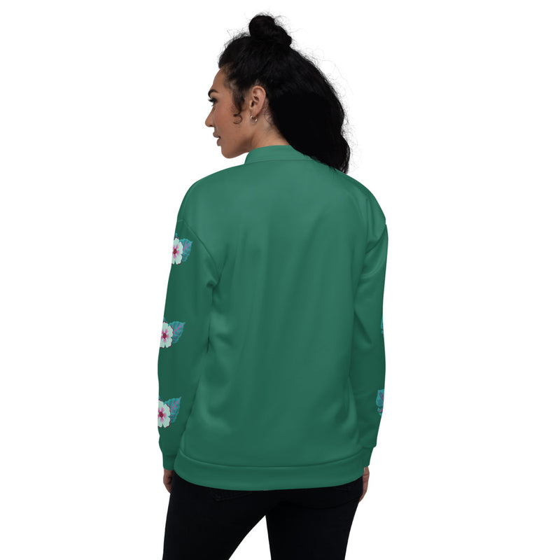 Green Floral Jacket