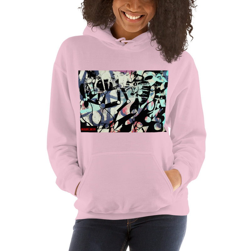 Abstract shapes and robot arms  Women's Hoodie