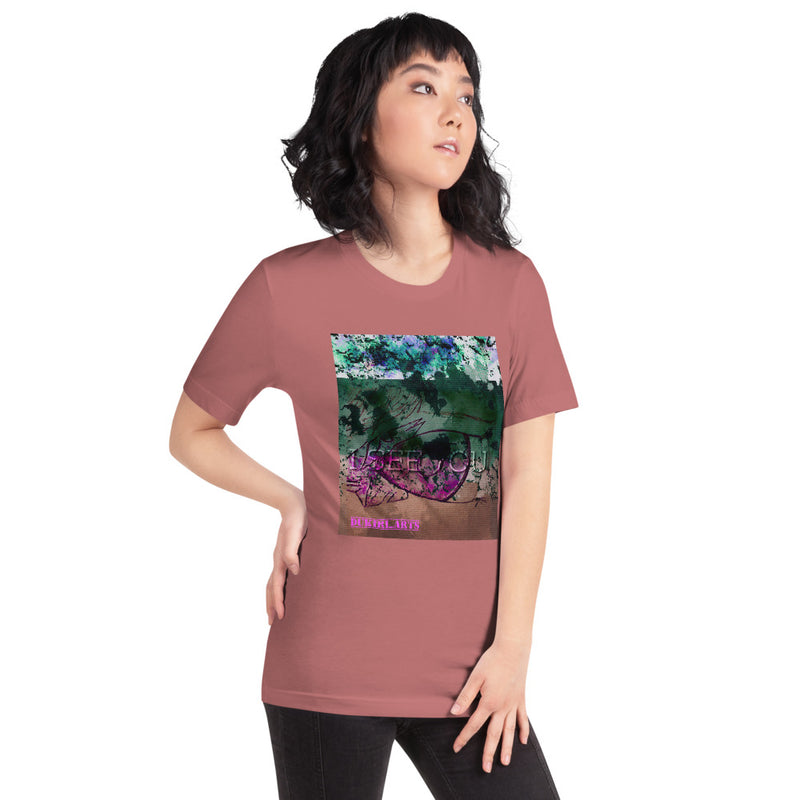 I see you women's mauve tee from Dukiriapparel