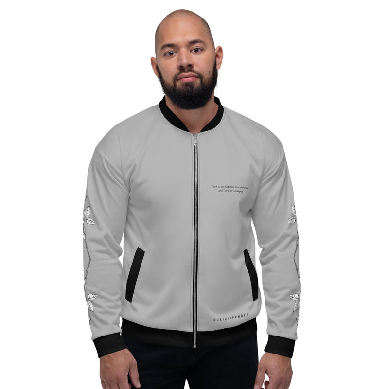 Floral-Grey Jacket