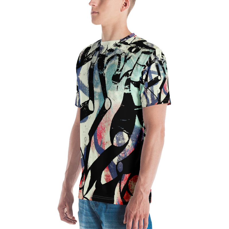 Abstract Shapes and Robot Arms Men's Tee