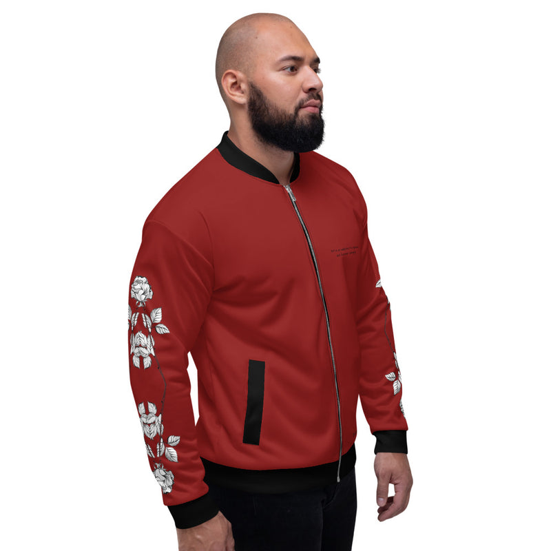 Floral-Red Jacket