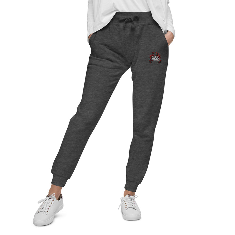 Urban Leaf Red Logo fleece sweatpants